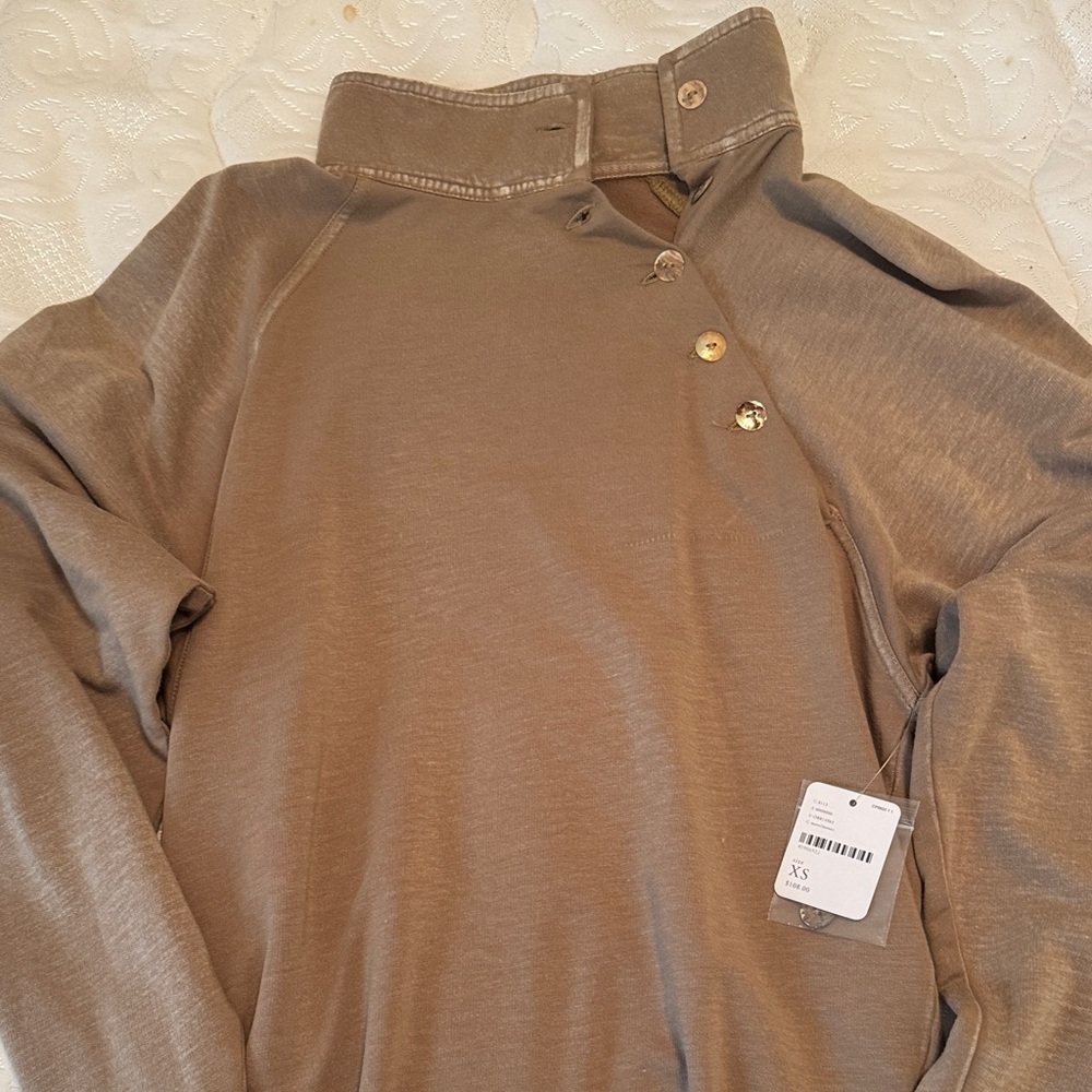 Brown Button-Up Shirt